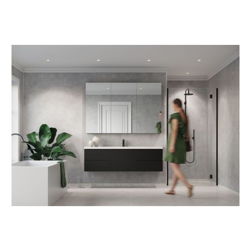 Fibo Marble - Grey Marble (Plain Marble) - Single | Wall Pan