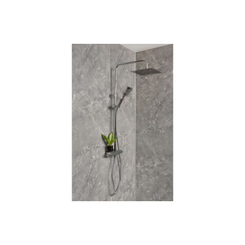 Fibo Marble - Grey Marble (Plain Marble) - Single | Wall Pan