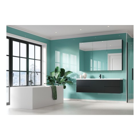 Fibo Timeless - Aquamarine (Plain Panel) - Pk/2 | Wall Panel