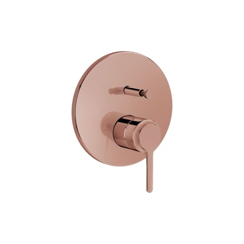 VitrA Origin Classic Integrated Bath Mixer Valve - Soft Copp