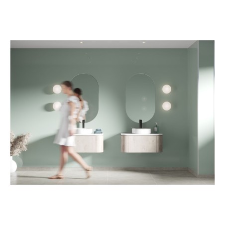 Fibo Timeless - Light Mint (Plain Panel) - Pk/2 | Wall Panel