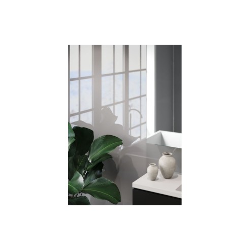 Fibo Timeless - Medium Grey (Plain Panel) - Single | Wall Pa