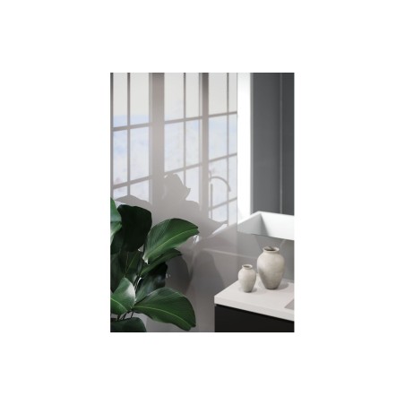 Fibo Timeless - Medium Grey (Plain Panel) - Single | Wall Pa