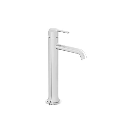 VitrA Origin Classic Tall Basin Mixer (Top Handle) - Brushed