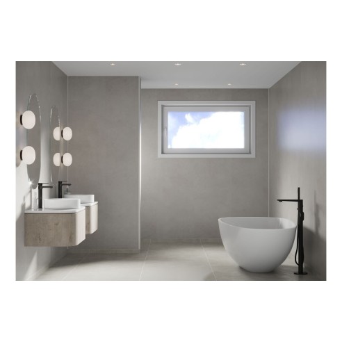 Fibo Timeless - Grey Sand (Plain Panel) - Single | Wall Pane