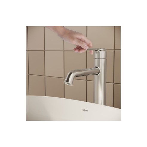 VitrA Origin Classic Tall Basin Mixer (Top Handle) - Chrome