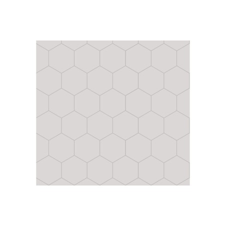 Fibo Urban - White Silk (Hexagonal) - Pk/2 | Wall Panels | B