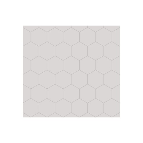 Fibo Urban - White Silk (Hexagonal) - Single | Wall Panels |