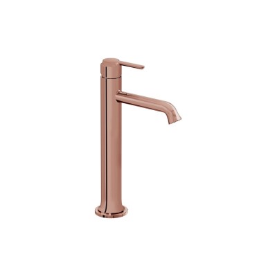 VitrA Origin Classic Tall Basin Mixer (Top Handle) - Soft Co