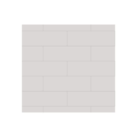 Fibo Urban - White Silk (Metro Brick) - Single | Wall Panels