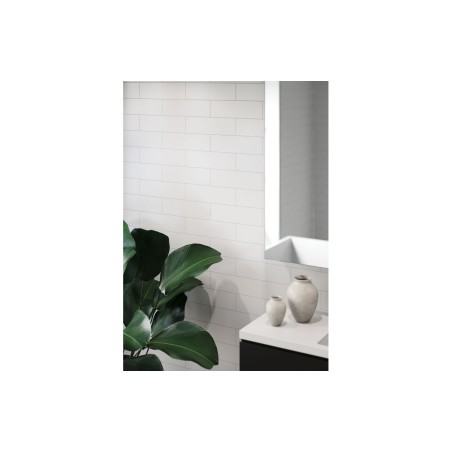 Fibo Urban - White Silk (Metro Brick) - Single | Wall Panels