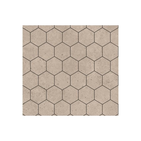 Fibo Urban - Rough Cement (Hexagonal) - Single | Wall Panels