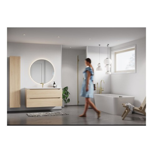 Fibo Urban - Denver White (Straight Herringbone) - Single |