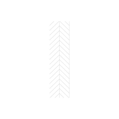 Fibo Urban - Denver White (Chevron) - Pk/2 | Wall Panels | B
