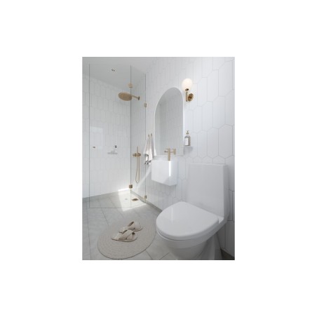 Fibo Urban - Denver White (Elongated Hexagonal) - Single | W