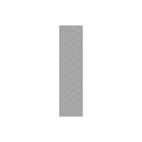 Fibo Urban - Medium Grey (Herringbone) - Pk/2 | Wall Panels