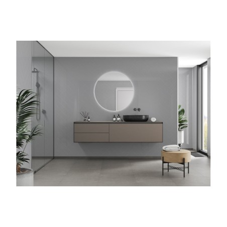 Fibo Urban - Medium Grey (Herringbone) - Single | Wall Panel