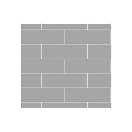 Fibo Urban - Medium Grey (Metro Brick) - Single | Wall Panel