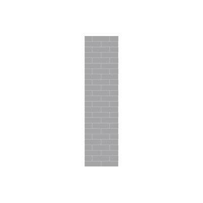Fibo Urban - Medium Grey (Metro Brick) - Single | Wall Panel 2