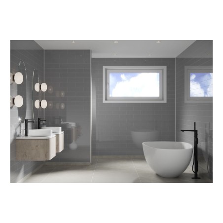Fibo Urban - Medium Grey (Metro Brick) - Single | Wall Panel