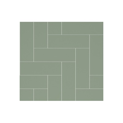 Fibo Urban - Olive Green (Straight Herringbone) - Pk/2 | Wal