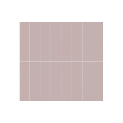 Fibo Urban - Dusky Pink (Stacked Subway) - Single | Wall Pan