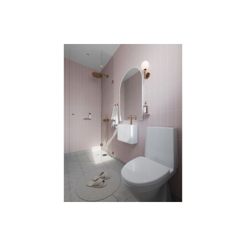 Fibo Urban - Dusky Pink (Stacked Subway) - Single | Wall Pan
