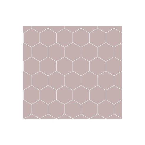 Fibo Urban - Dusky Pink (Hexagonal) - Pk/2 | Wall Panels | B