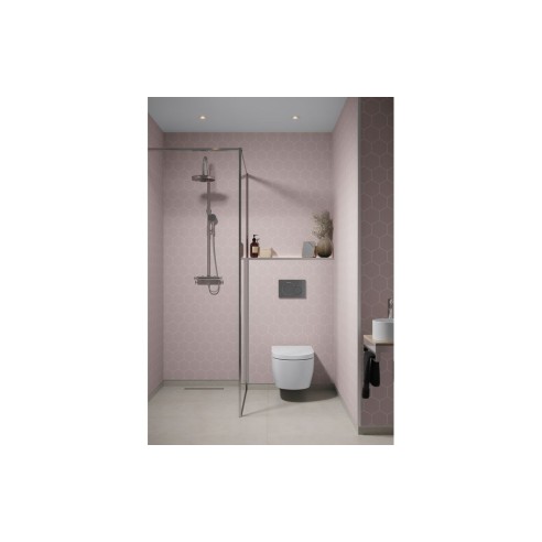 Fibo Urban - Dusky Pink (Hexagonal) - Pk/2 | Wall Panels | B