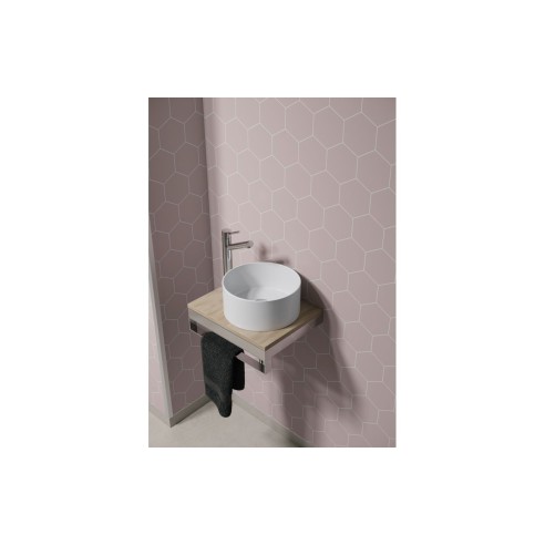 Fibo Urban - Dusky Pink (Hexagonal) - Single | Wall Panels |