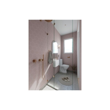 Fibo Urban - Dusky Pink (Hexagonal) - Single | Wall Panels |