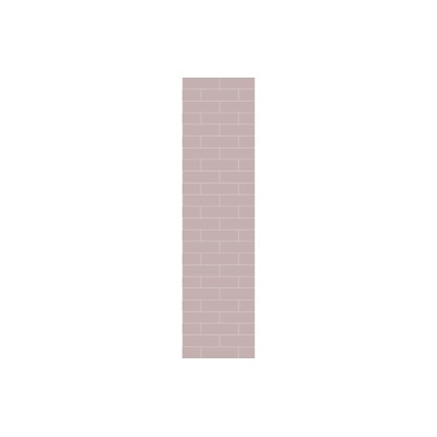Fibo Urban - Dusky Pink (Metro Brick) - Pk/2 | Wall Panels | 2