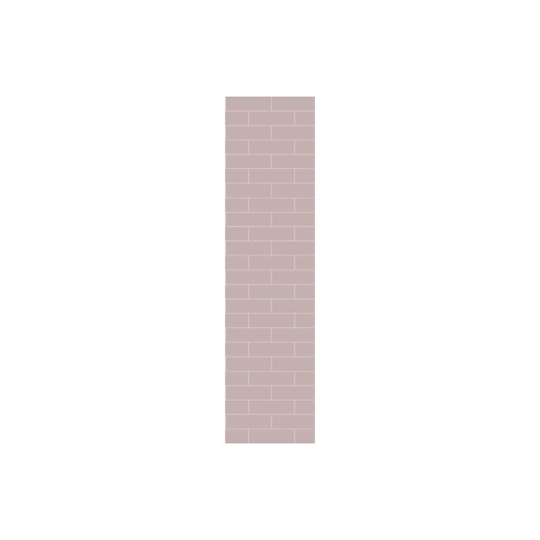 Fibo Urban - Dusky Pink (Metro Brick) - Pk/2 | Wall Panels |