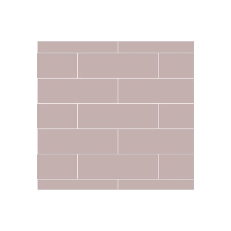 Fibo Urban - Dusky Pink (Metro Brick) - Single | Wall Panels