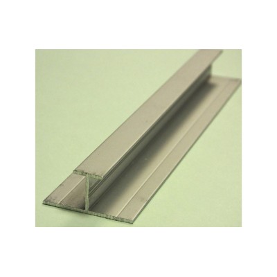 Fibo Aluminium H-Shaped Stacking Profile 2.4m | Wall Panels
