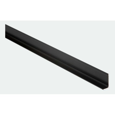 Fibo Black Large L-Shaped Profile 2.4m | Wall Panels | Bathr