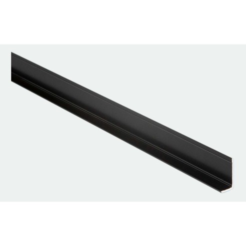 Fibo Black Large L-Shaped Profile 2.4m | Wall Panels | Bathr
