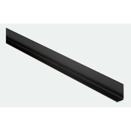 Fibo Black Large L-Shaped Profile 2.4m | Wall Panels | Bathr