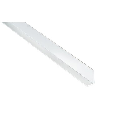 Fibo White PVC Large L-Shaped Profile 2.4m | Wall Panels | B