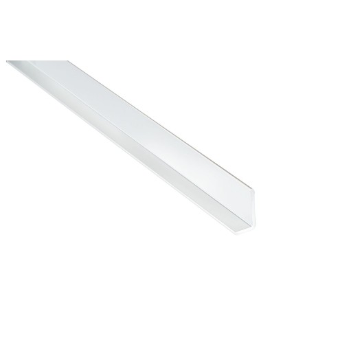 Fibo White PVC Large L-Shaped Profile 2.4m | Wall Panels | B
