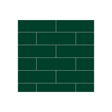 Fibo Urban - Bottle Green (Metro Brick) - Pk/2 | Wall Panels