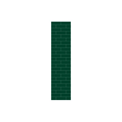 Fibo Urban - Bottle Green (Metro Brick) - Pk/2 | Wall Panels 2
