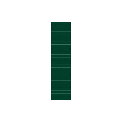 Fibo Urban - Bottle Green (Metro Brick) - Pk/2 | Wall Panels