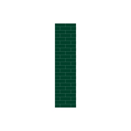 Fibo Urban - Bottle Green (Metro Brick) - Pk/2 | Wall Panels