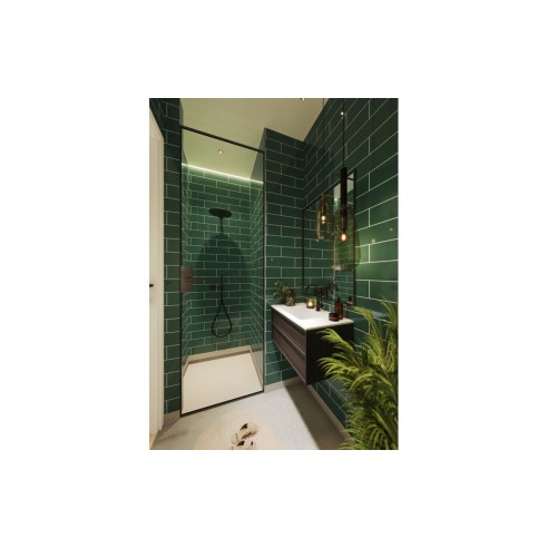 Fibo Urban - Bottle Green (Metro Brick) - Pk/2 | Wall Panels