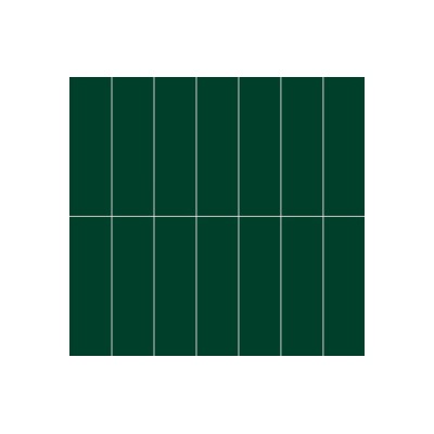 Fibo Urban - Bottle Green (Stacked Subway) - Pk/2 | Wall Pan