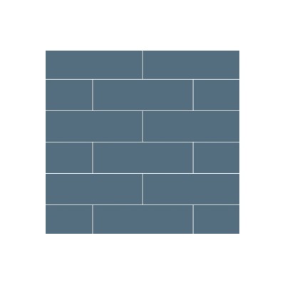 Fibo Urban - Dusty Blue (Metro Brick) - Pk/2 | Wall Panels |