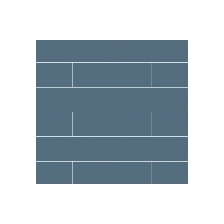 Fibo Urban - Dusty Blue (Metro Brick) - Pk/2 | Wall Panels |