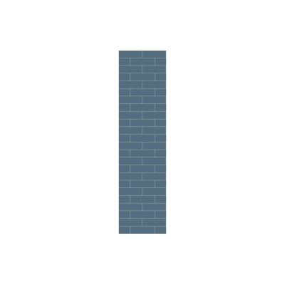 Fibo Urban - Dusty Blue (Metro Brick) - Single | Wall Panels 2