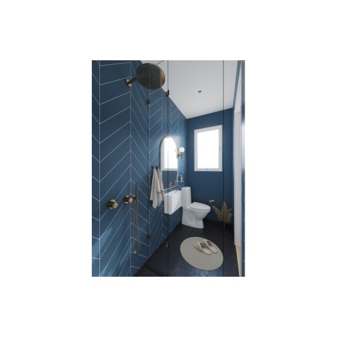 Fibo Urban - Dusty Blue (Chevron) - Pk/2 | Wall Panels | Bat